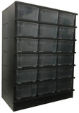 AP(330) STANDARD RACK - 8 SHELVES HIGH IN BLACK/BACK HEAT (OVERSTOCK)