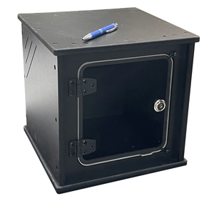 APS(A1) BLACK/SWING DOOR - 12L X 12D X 12H (OVERSTOCK)