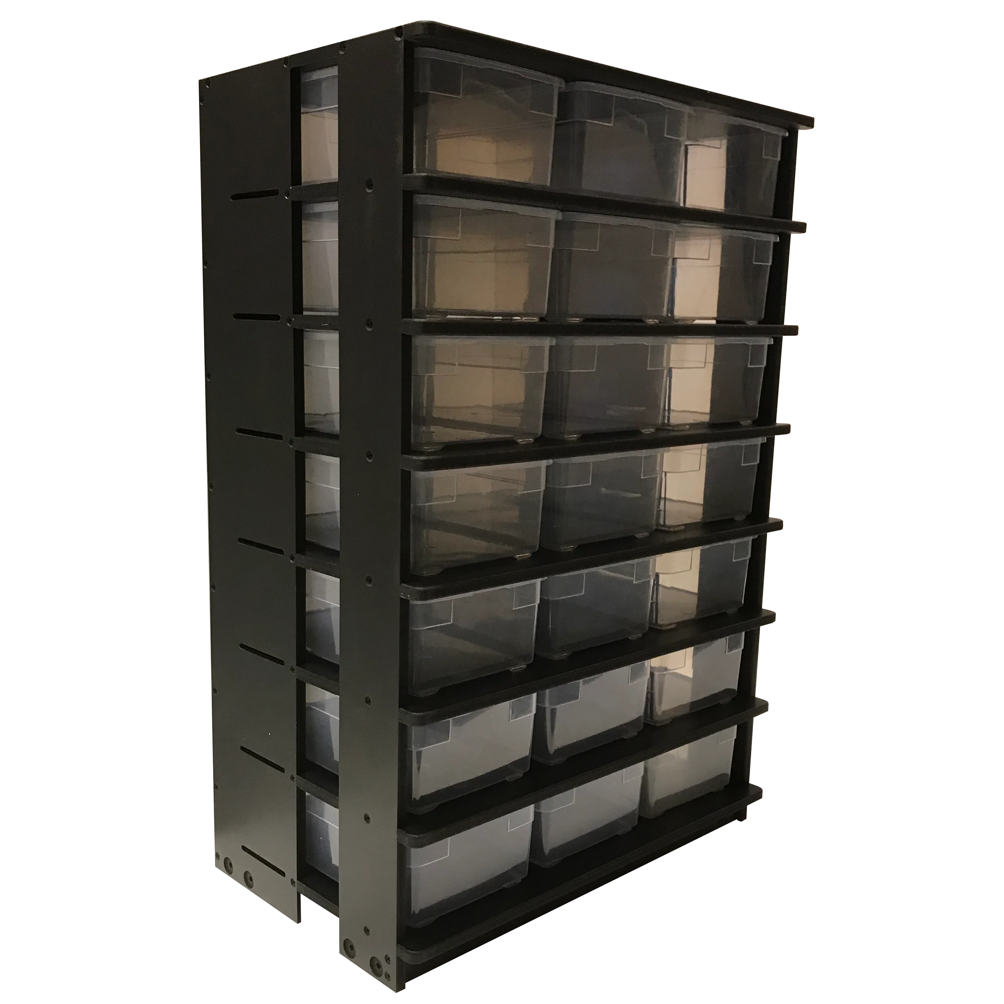 AP(330) ECONOMY RACK - 15 SHELVES HIGH IN WHITE/BELLY HEAT- (OVERSTOCK ...