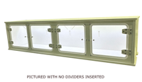 MU48X12X12(4) - 48W X 12D X 12H (UP TO 4 COMPARTMENTS)