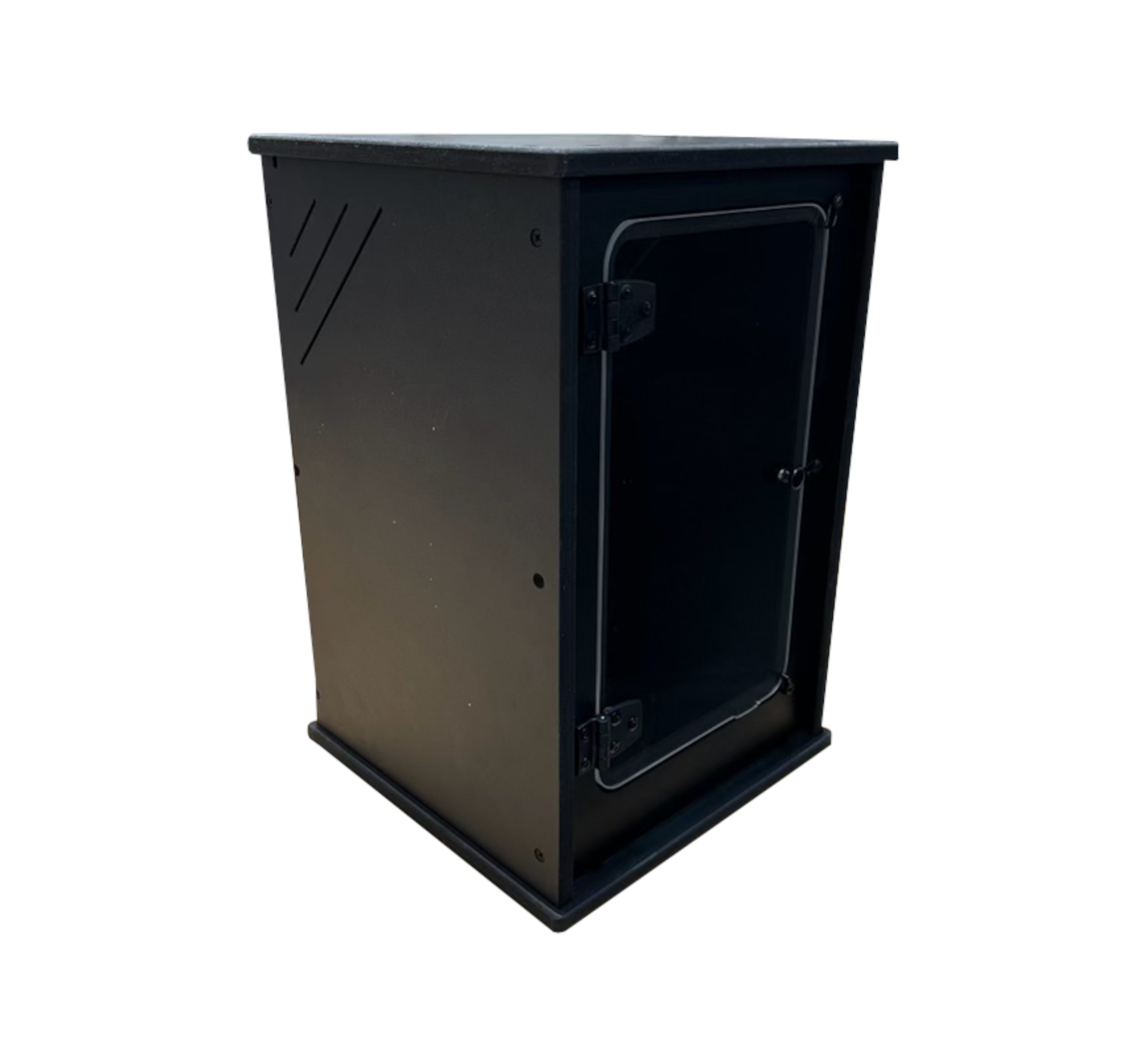 APS(A2) BLACK/SWING DOOR - 12L X 12D X 18H (OVERSTOCK) | Animal APS(A2) BLACK/SWING DOOR - 12L X 12D X 18H (OVERSTOCK) | Animal