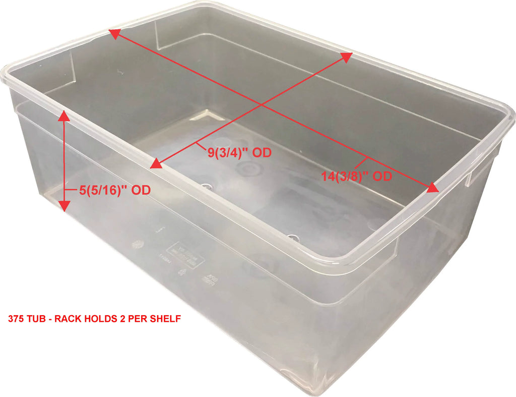 AP-375 COMBO STANDARD - MEDIUM TUB/JUVENILE-ADULT RACKS | Animal Plastics