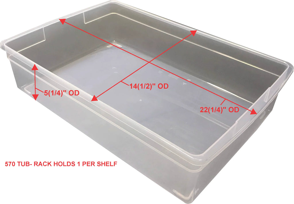 AP-570 STANDARD- MEDIUM TUB/JUVENILE-ADULT RACKS | Animal Plastics