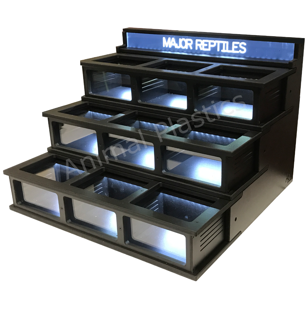 Exhibidor comercial T-100 de Animal Plastics