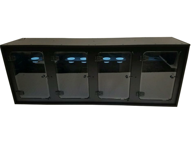 MU48X12X18(4) - 48W X 12D X 18H (4 COMPARTMENTS) | Animal Plastics